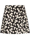 REFORMATION MARGOT DAISY PRINT MINI SKIRT