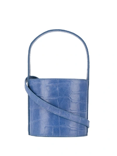 Staud Bissett Bucket Bag In Blue
