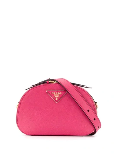 Prada Logo Plaque Belt Bag - 粉色 In Pink