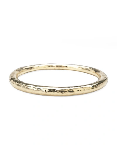 Ippolita Large Hammered Bangle In 18k Gold