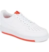 Nike Air Force 1 '07 Sneaker In White/ Habanero Red