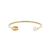 APPLES & FIGS VENUS SHELL DREAMER 24K VERMEIL CUFF,3113656