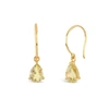 DINNY HALL GOLD GEM DROP EARRINGS WITH ORO VERDE