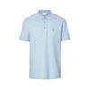 BURBERRY Monogram motif cotton pique polo shirt