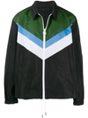 DIESEL COLOUR-BLOCK COACH JACKET