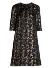 MARNI Floral Jacquard Boxy Shift Dress