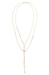 LANA JEWELRY BLAKE Y-NECKLACE,3576-0000-700-26-02