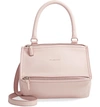 GIVENCHY 'SMALL PANDORA' LEATHER SATCHEL - PINK,BB05251013