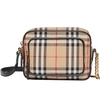 BURBERRY VINTAGE CHECK CROSSBODY CAMERA BAG,8021282