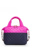 Mz Wallace Small Sutton Bag In Punch/dawn