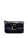 CHLOÉ C-EMBELLISHED SHOULDER BAG