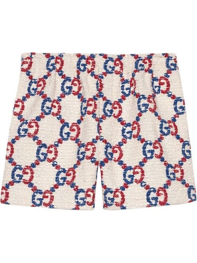 Gucci Multicolor Women's Gg Sylvie Tweed Shorts