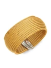 Alor Classique Stainless Steel Cuff Bracelet In Gold