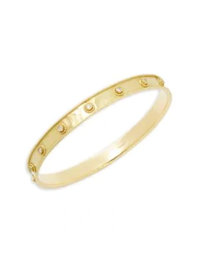 Amrapali 18k Yellow Gold Revati Diamond Bangle