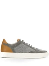 BRUNELLO CUCINELLI PANELLED SNEAKERS