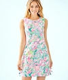 LILLY PULITZER WOMEN'S MILA STRETCH SHIFT DRESS IN BABY PINK SIZE 16, DAYS BLOOM - LILLY PULITZER IN BABY PINK,002245