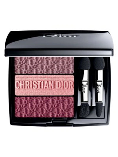 Dior Limited Edition3 Couleurs Tri(o)blique Eye Shadow Palette In 853 Rosy Canvas