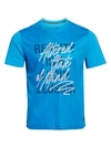 MADISON SUPPLY MEN'S GRAPHIC PRINT OVERLAY TEE,0400010421242