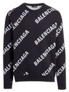 BALENCIAGA Logo Crewneck Sweater
