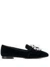 DOLCE & GABBANA BUCKLE DETAIL LOAFERS