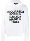DSQUARED2 GRAPHIC HOODIE