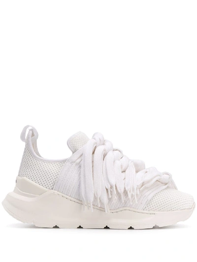 Ports 1961 Multi-lace Sneakers - White In White