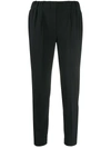 BRUNELLO CUCINELLI TAPERED CROPPED TROUSERS