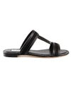 TOD'S DOUBLE T FLAT SANDALS,10912952