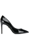 Dolce & Gabbana 90mm Patent Leather Pumps In Black