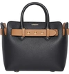 BURBERRY MINI BELT TRIPLE STUD LEATHER TOTE,8009566