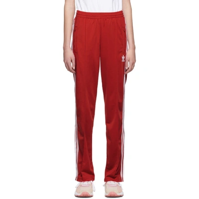 Adidas Originals Adidas Women's Originals Firebird Track Pants In Red