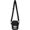 ADIDAS ORIGINALS ADIDAS ORIGINALS BLACK TREFOIL FESTIVAL BAG