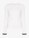 SEE BY CHLOÉ SEE BY CHLOÉ CUTOUT KNIT TOP,CHS19AMP1660013989263