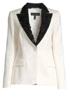 ESCADA Brikenati Beaded Jacquard Dinner Jacket