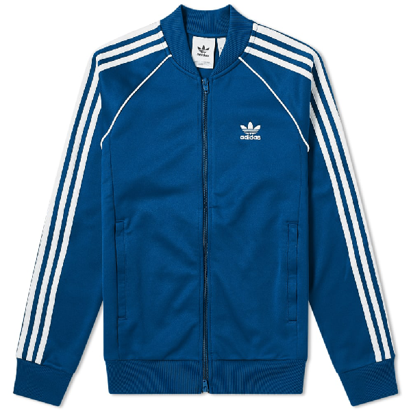 Adidas Originals Adidas Sst Track Top In Blue ModeSens