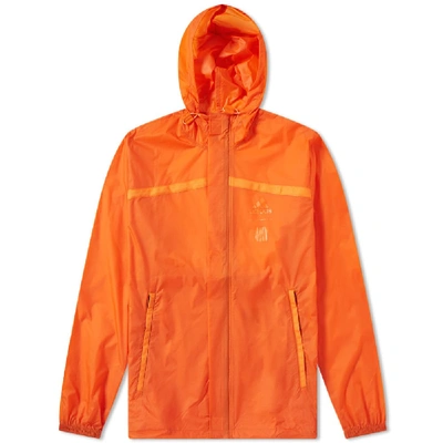Adidas Consortium X Undefeated Packable Jacket In Orange