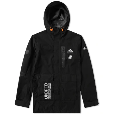 Adidas Consortium X Undefeated Gore-tex Jacket In Black