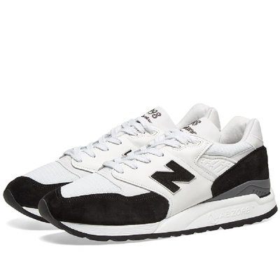 New Balance Made In Us M998 Sneaker In White