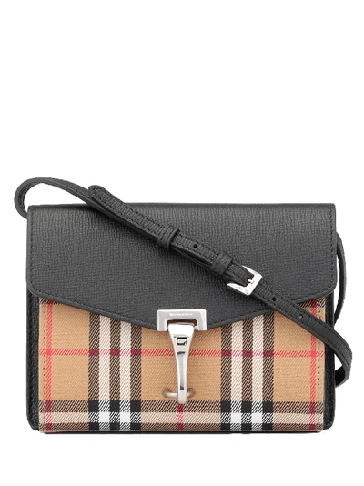 Burberry Baby Macken Bag In Black