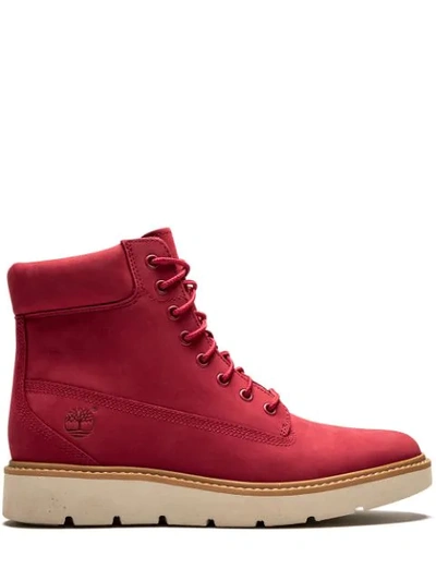 Timberland Kenniston 6 Inch Boots In Red