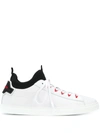 Dsquared2 Inner Sock White Sneakers In White