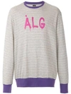 ÀLG STRIPED SWEATSHIRT