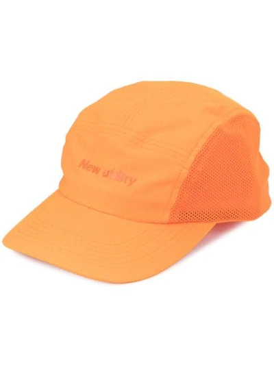 Affix New Utility Cap In Orange