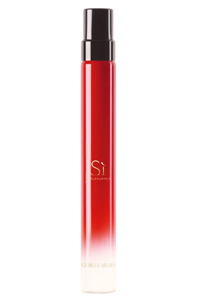 Armani Collezioni Sì Passione Eau De Parfum Travel Spray 0.34oz/ 10 ml