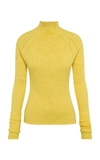 Anna Quan Blake Turtleneck Sweater In Yellow