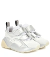 Stella Mccartney Eclypse Hook-and-loop Sneaker In Metallic