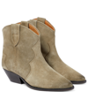ISABEL MARANT DEWINA SUEDE ANKLE BOOTS,P00398289