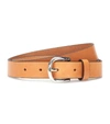 Isabel Marant Zap Leather Belt In Natural