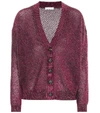 BRUNELLO CUCINELLI MOHAIR AND WOOL-BLEND CARDIGAN,P00384074