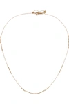 POPPY FINCH 18-karat gold beaded necklace